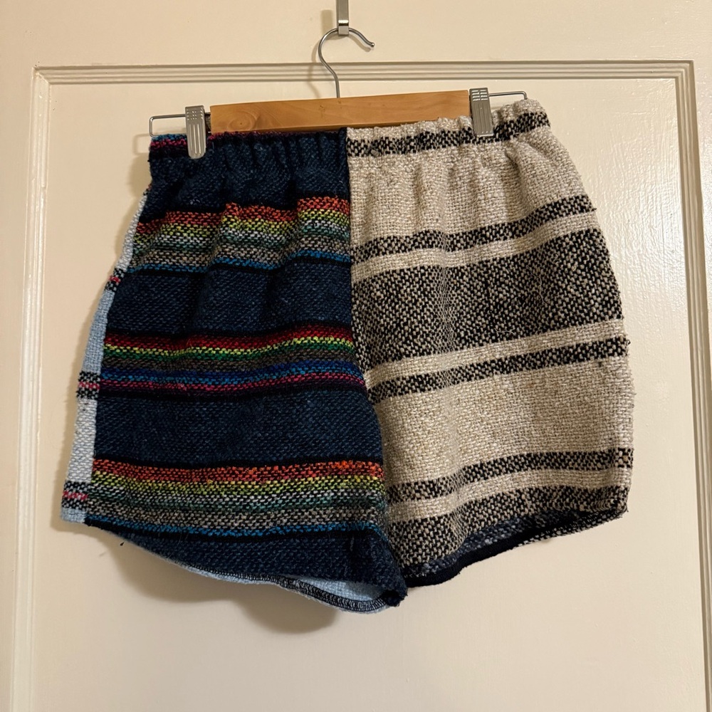 Urban Outfitters Multicolor Baja Material High Waist Shorts
